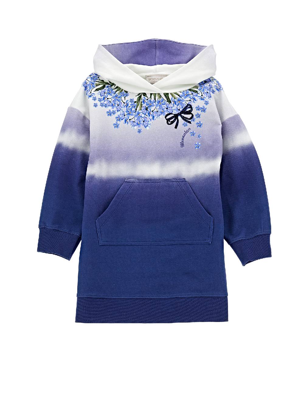 Monnalisa Abito felpa degradé