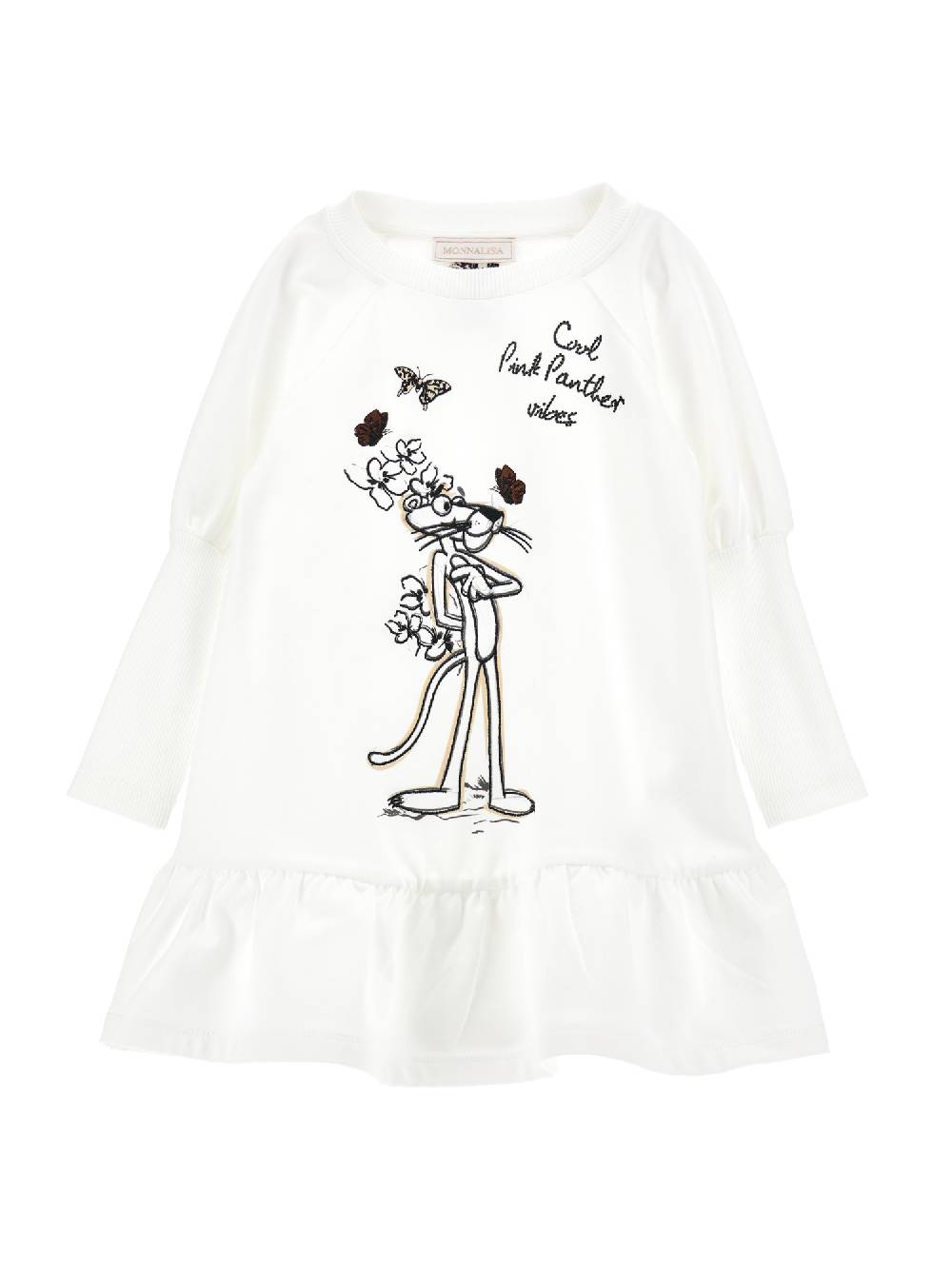 Monnalisa Abito felpa Pink Panther