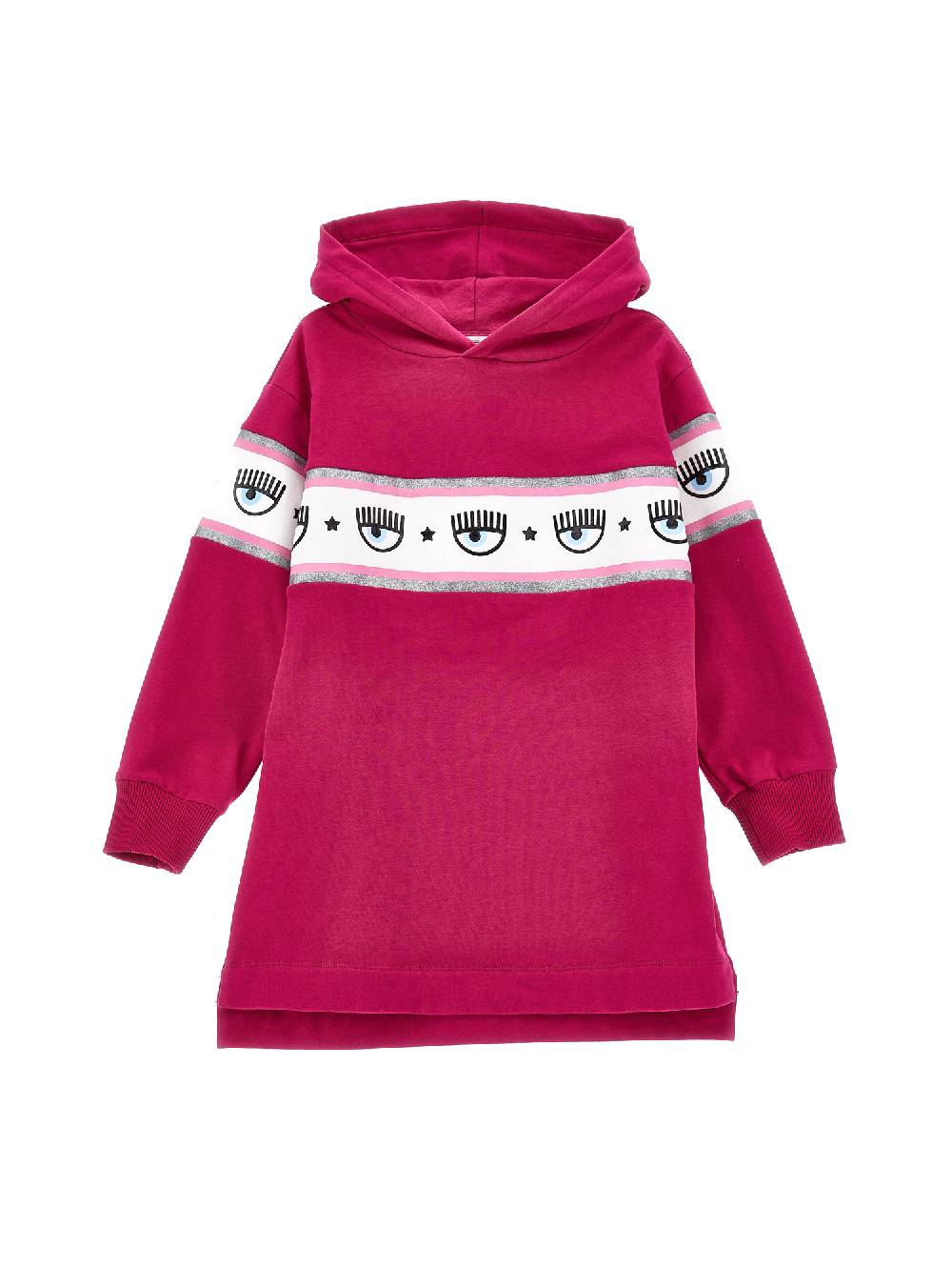 Monnalisa Abito hoodie Maxilogomania