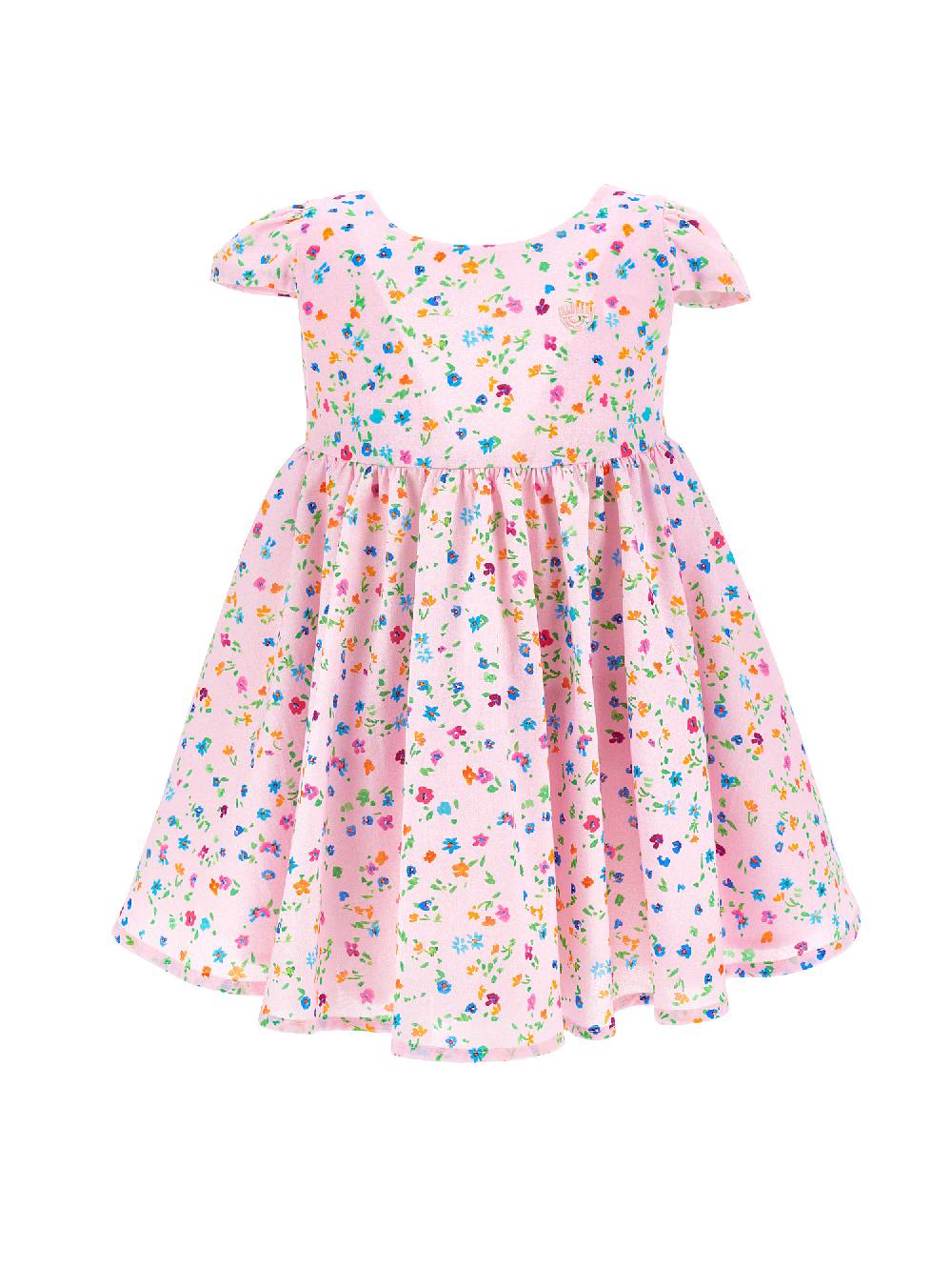 Monnalisa Abito in mussola CF Flower Print