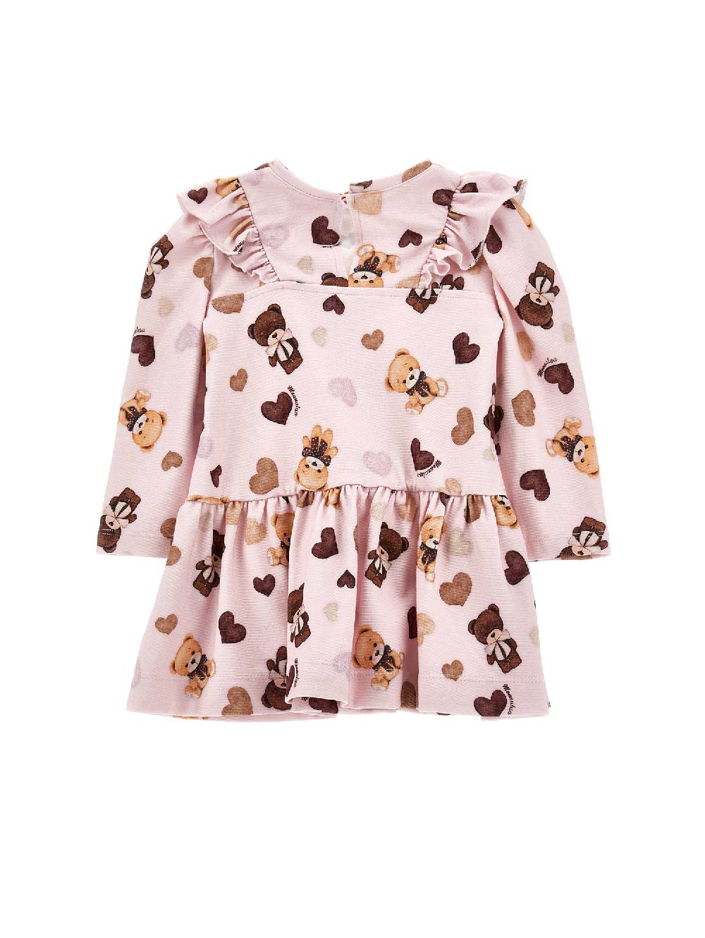 Monnalisa Abito Jersey Con Balza