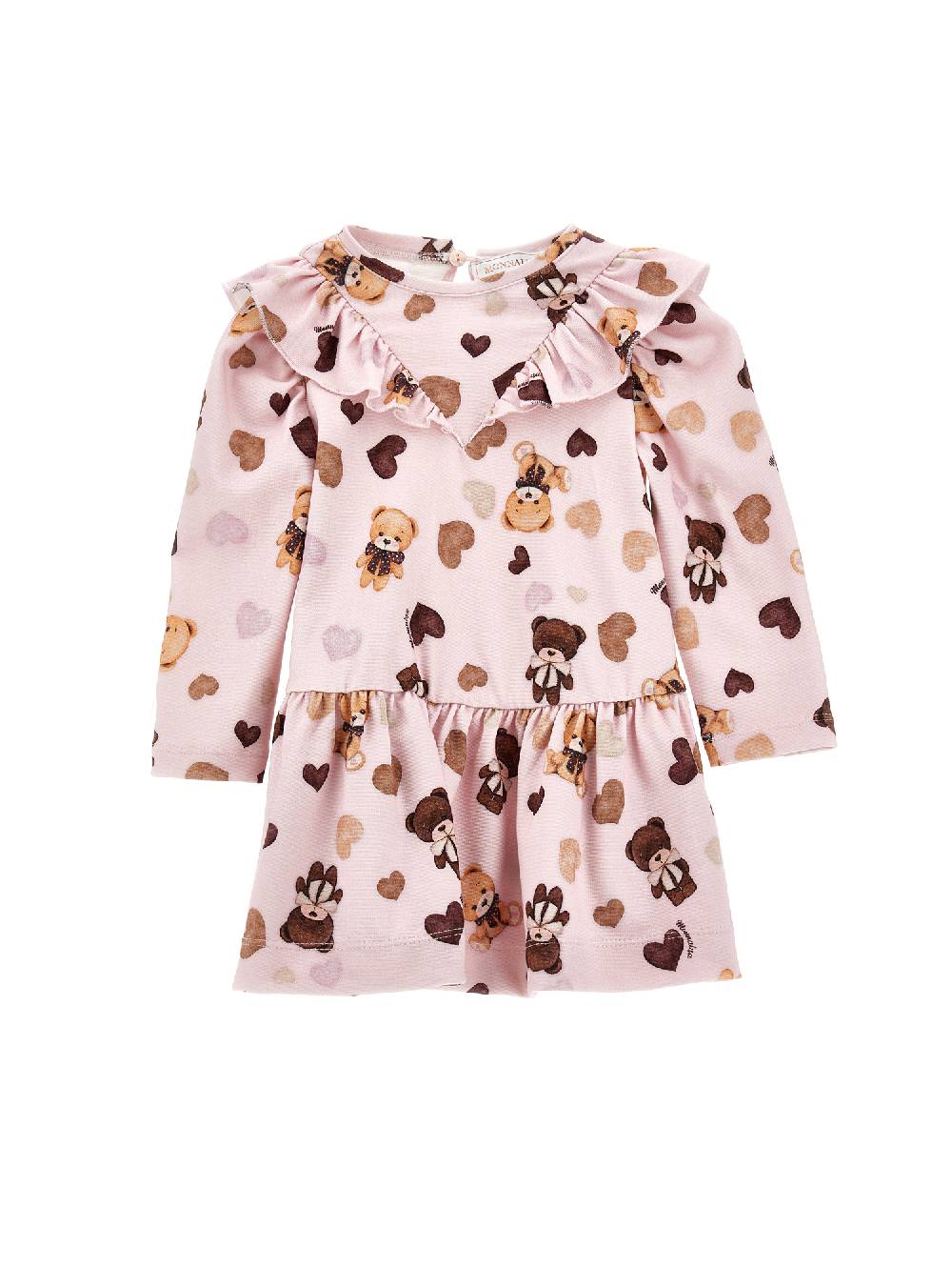 Monnalisa Abito jersey con balza