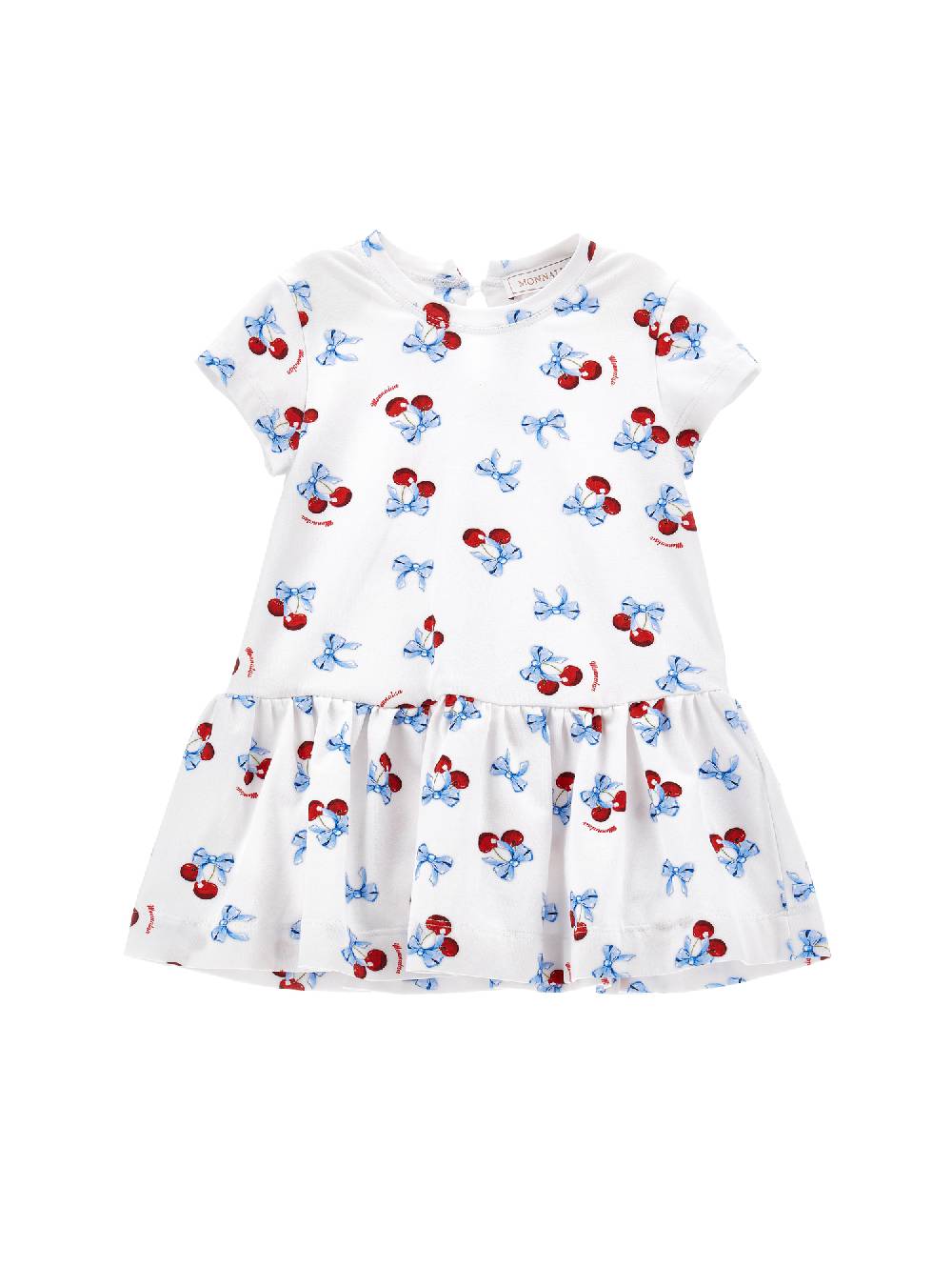 Monnalisa Abito jersey con ciliegine