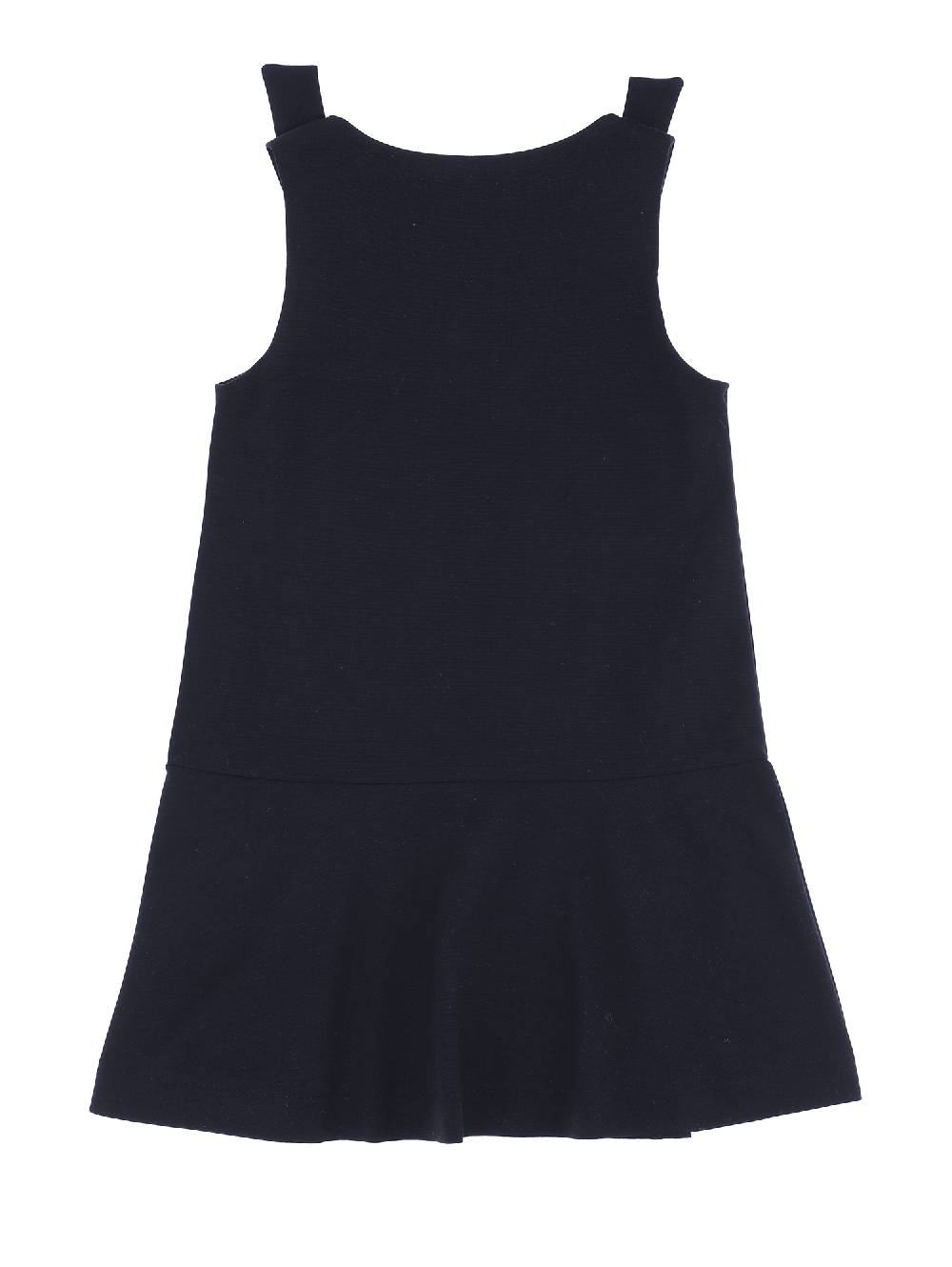 Monnalisa Abito Jersey Smanicato Con Fiocchi