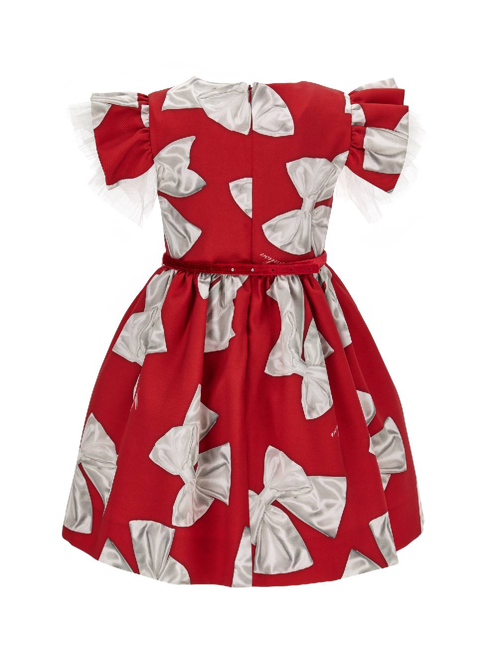 Monnalisa Abito Mikado Maxi Fiocchi