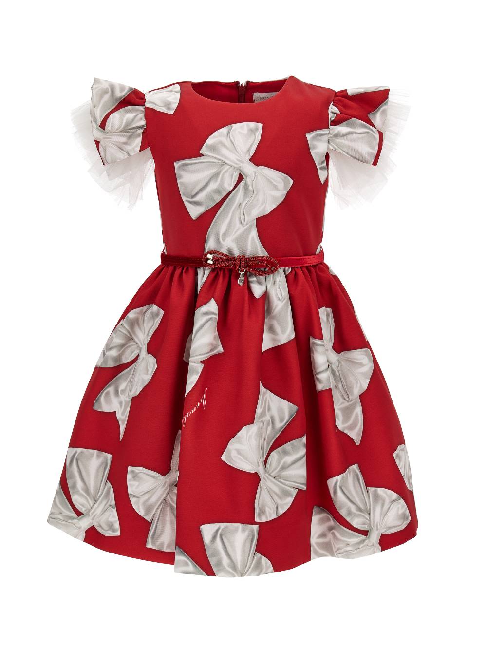 Monnalisa Abito mikado maxi fiocchi