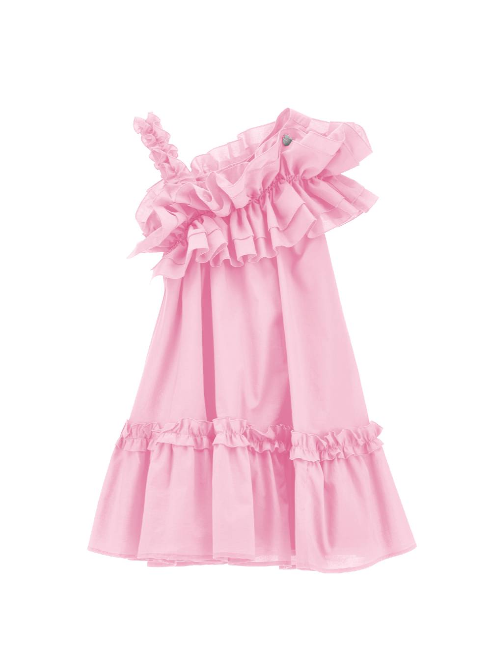 Monnalisa Abito mussola monospalla