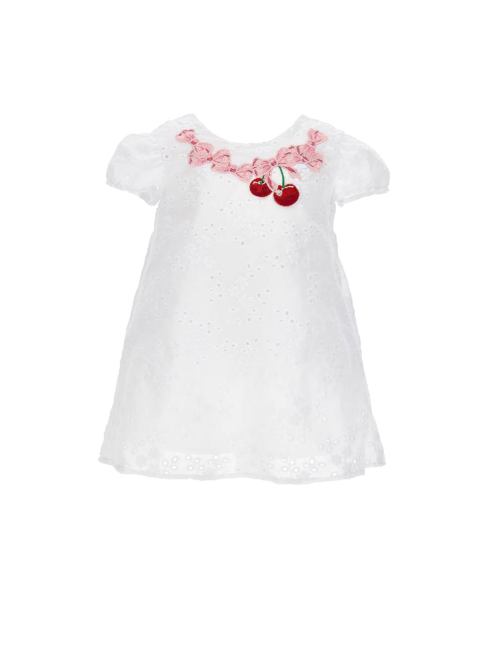 Monnalisa Abito mussola pizzo