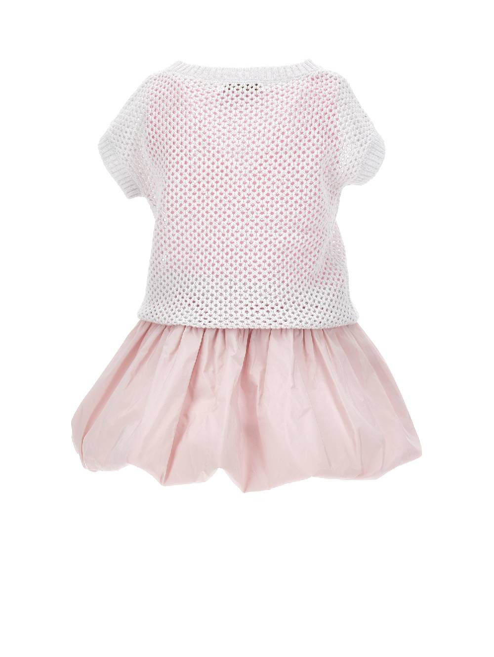 Monnalisa Abito Palloncino Con Top In Rete