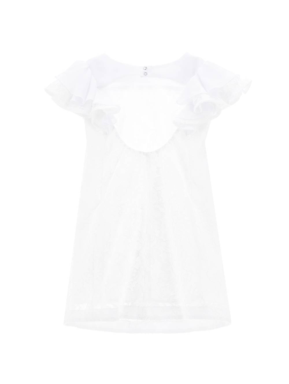 Monnalisa Abito Pizzo Rebrodé