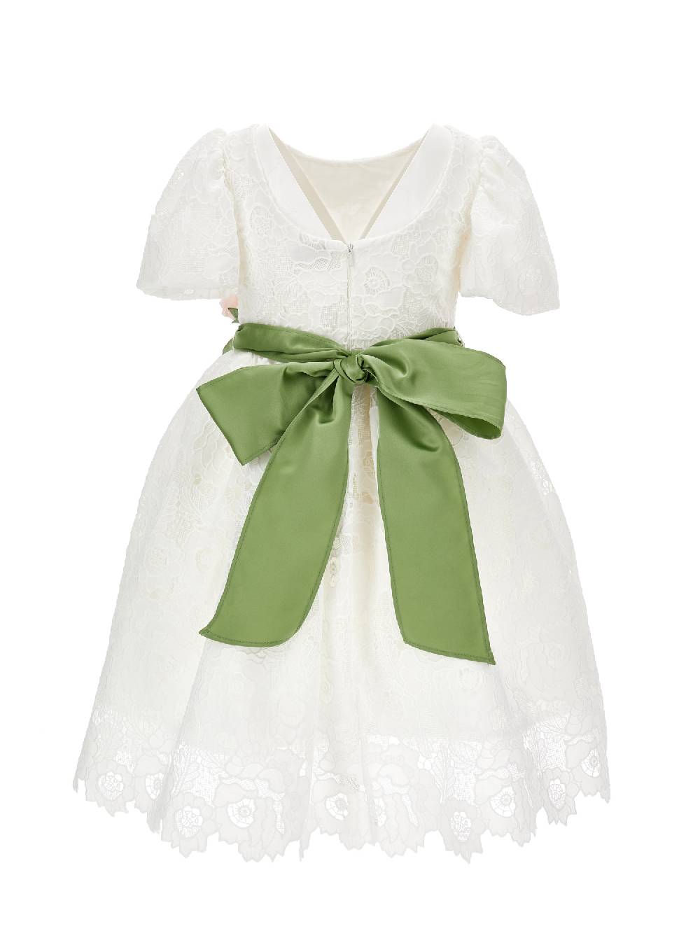 Monnalisa Abito Pizzo Rose