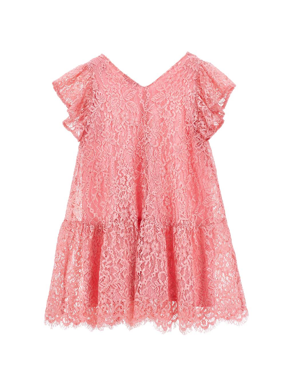 Monnalisa Abito Pizzo Vita Bassa