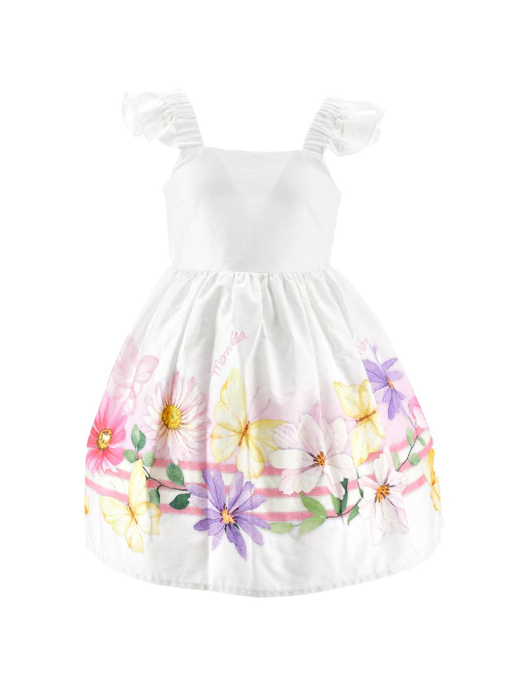 Monnalisa Abito popeline floreale