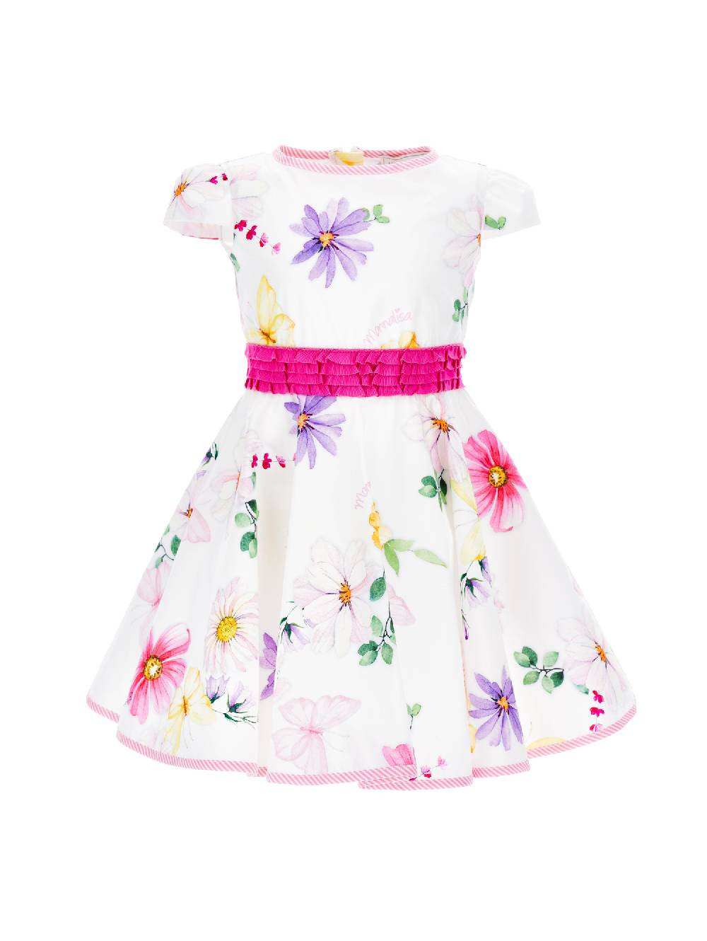 Monnalisa Abito popeline floreale