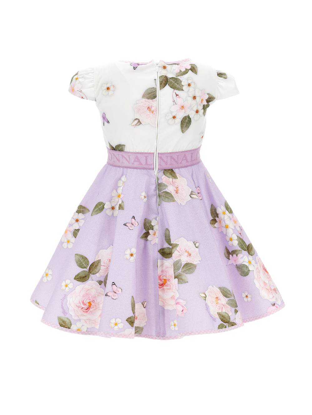 Monnalisa Abito Popeline Modello Iconico