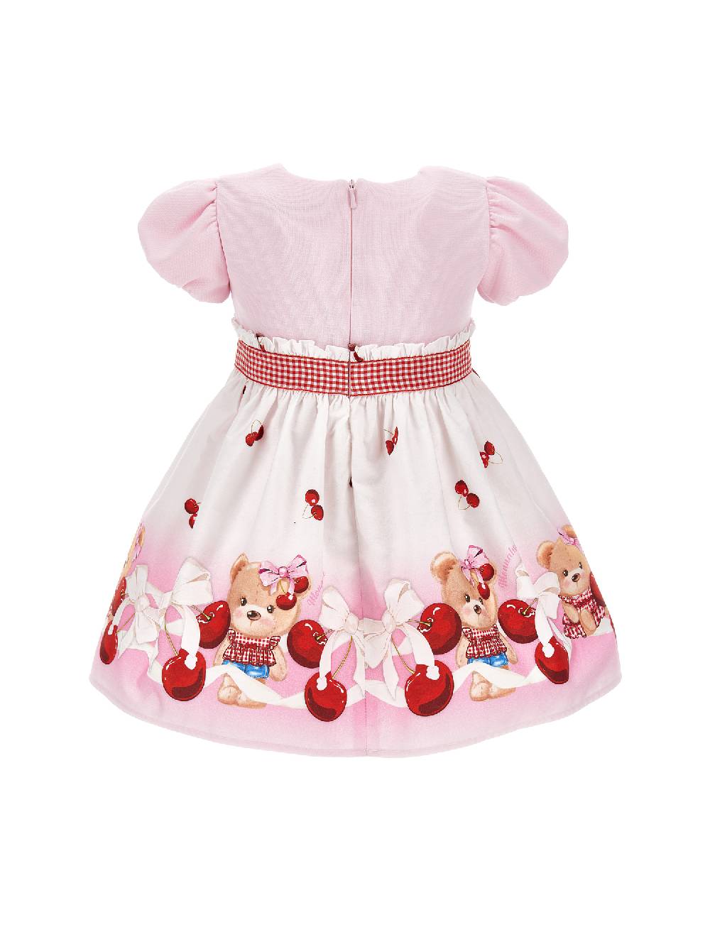 Monnalisa Abito Popeline Stampa Degradé