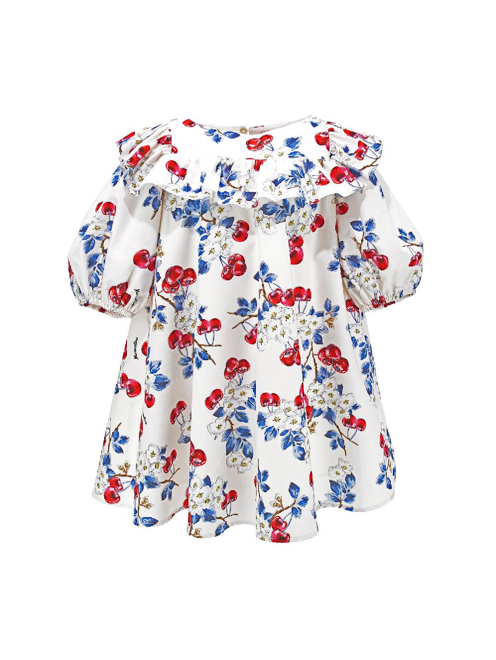 Monnalisa Abito popeline vita alta