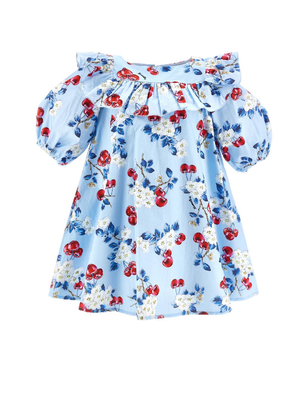 Monnalisa Abito popeline vita alta