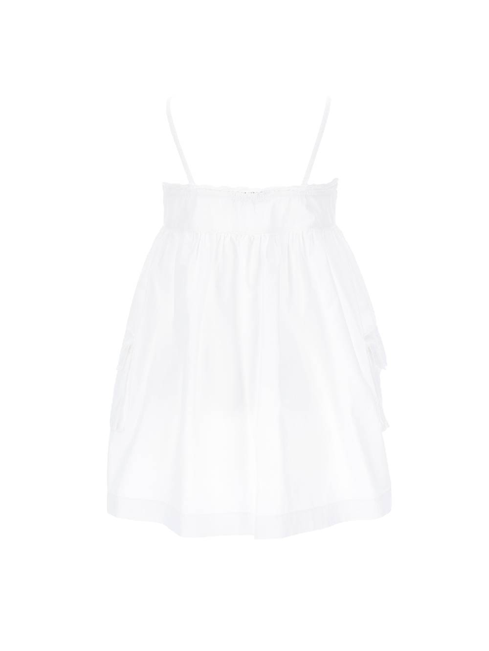 Monnalisa Abito Prendisole Con Tasconi