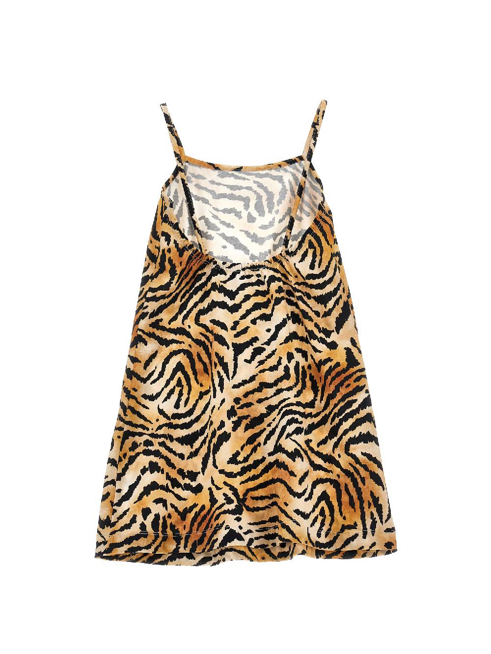 Monnalisa Abito Prendisole Tigrato