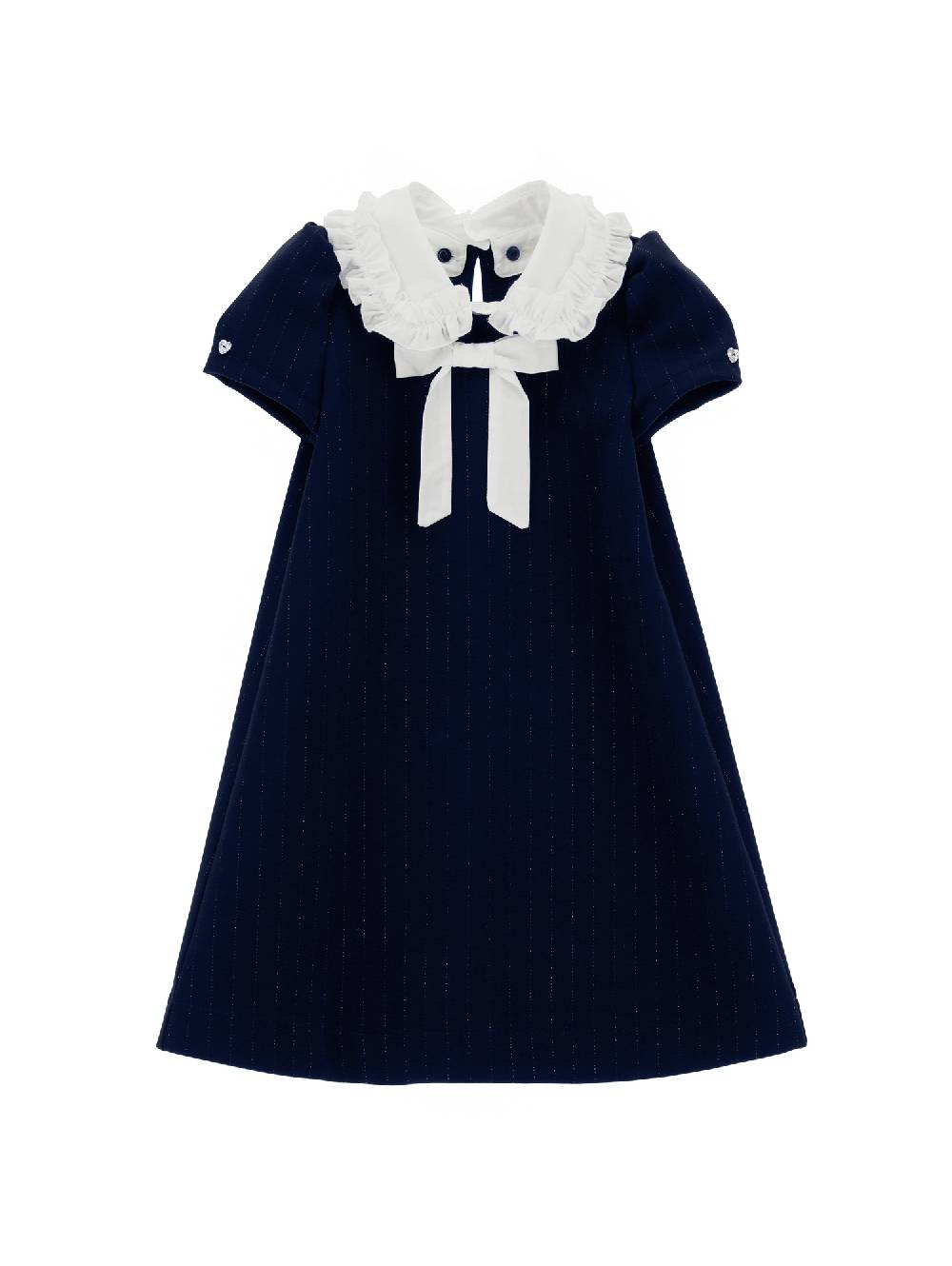 Monnalisa Abito punto Milano gessato