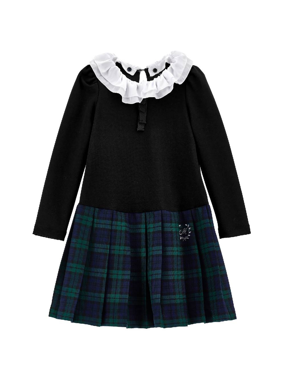 Monnalisa Abito punto Milano tartan