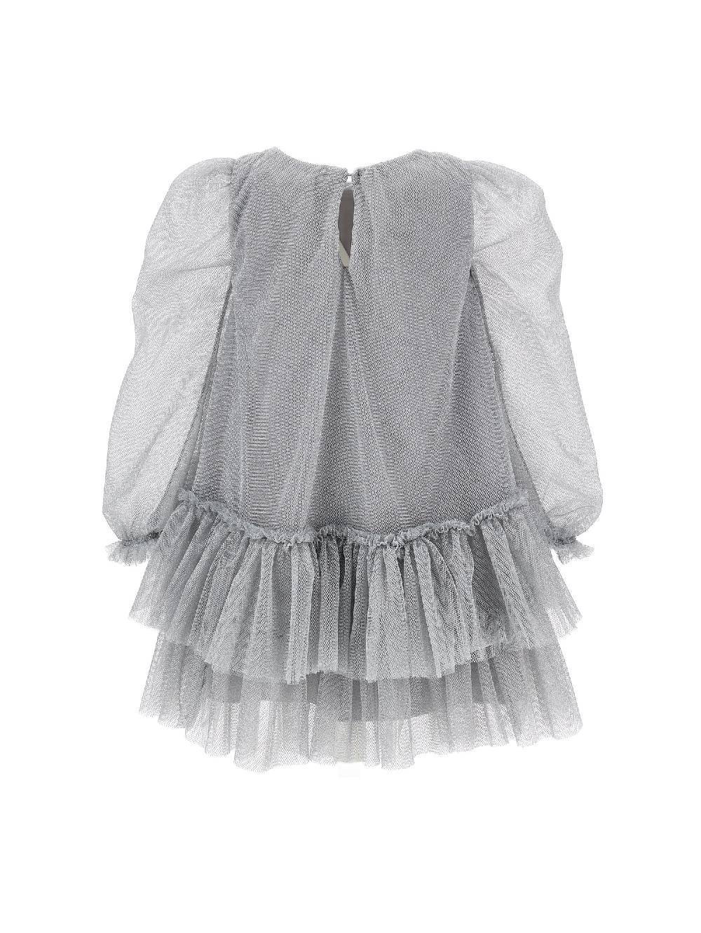 Monnalisa Abito Rete Glitter