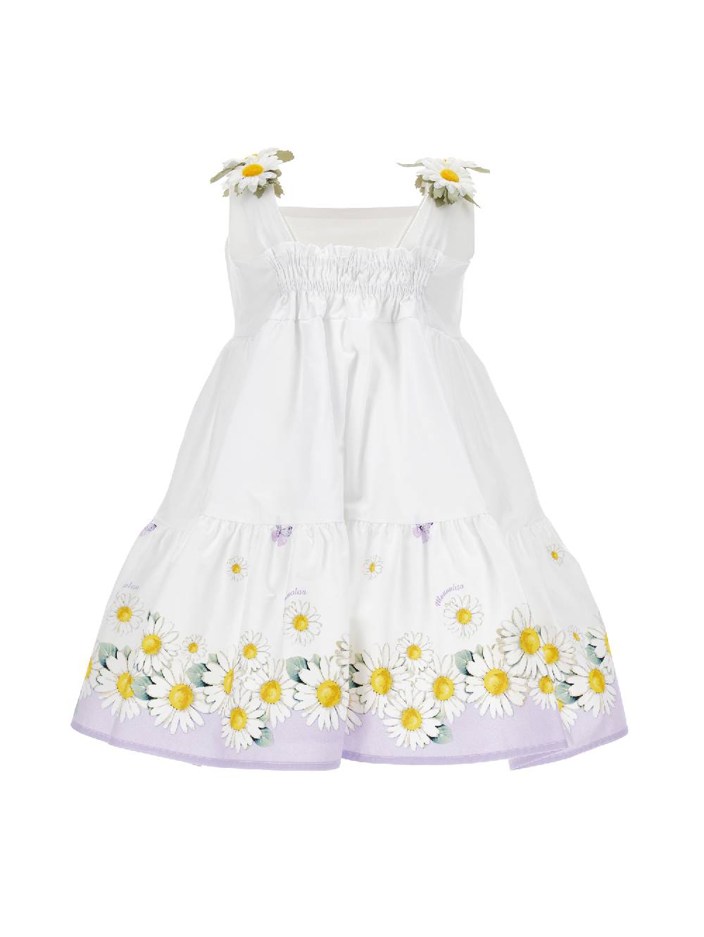 Monnalisa Abito Tela Margherite