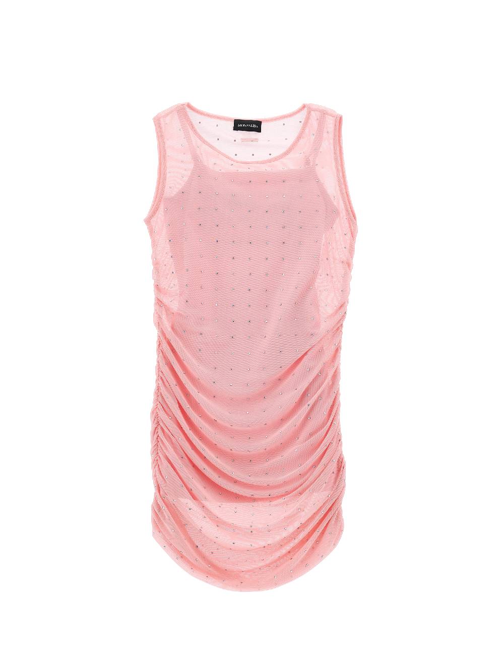 Monnalisa Abito tubino con strass