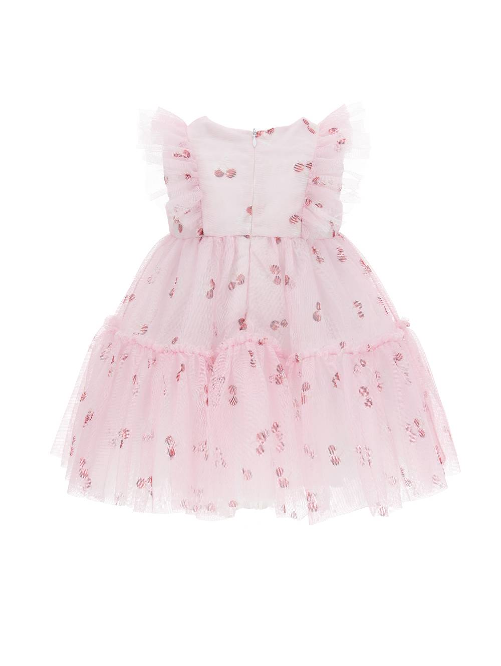 Monnalisa Abito Tulle Ciliegie