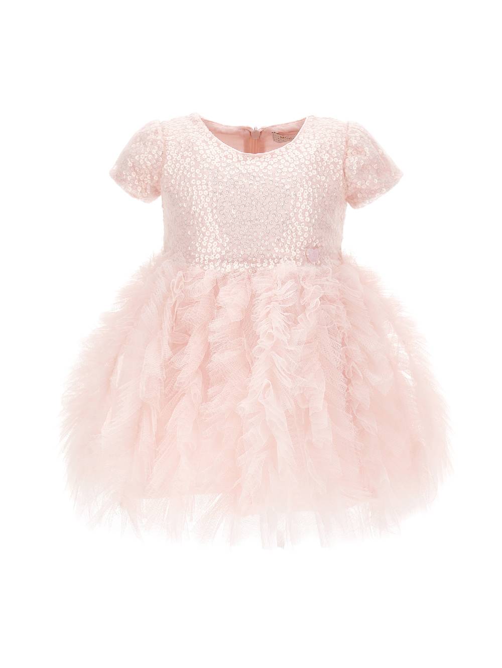 Monnalisa Abito tulle e paillettes