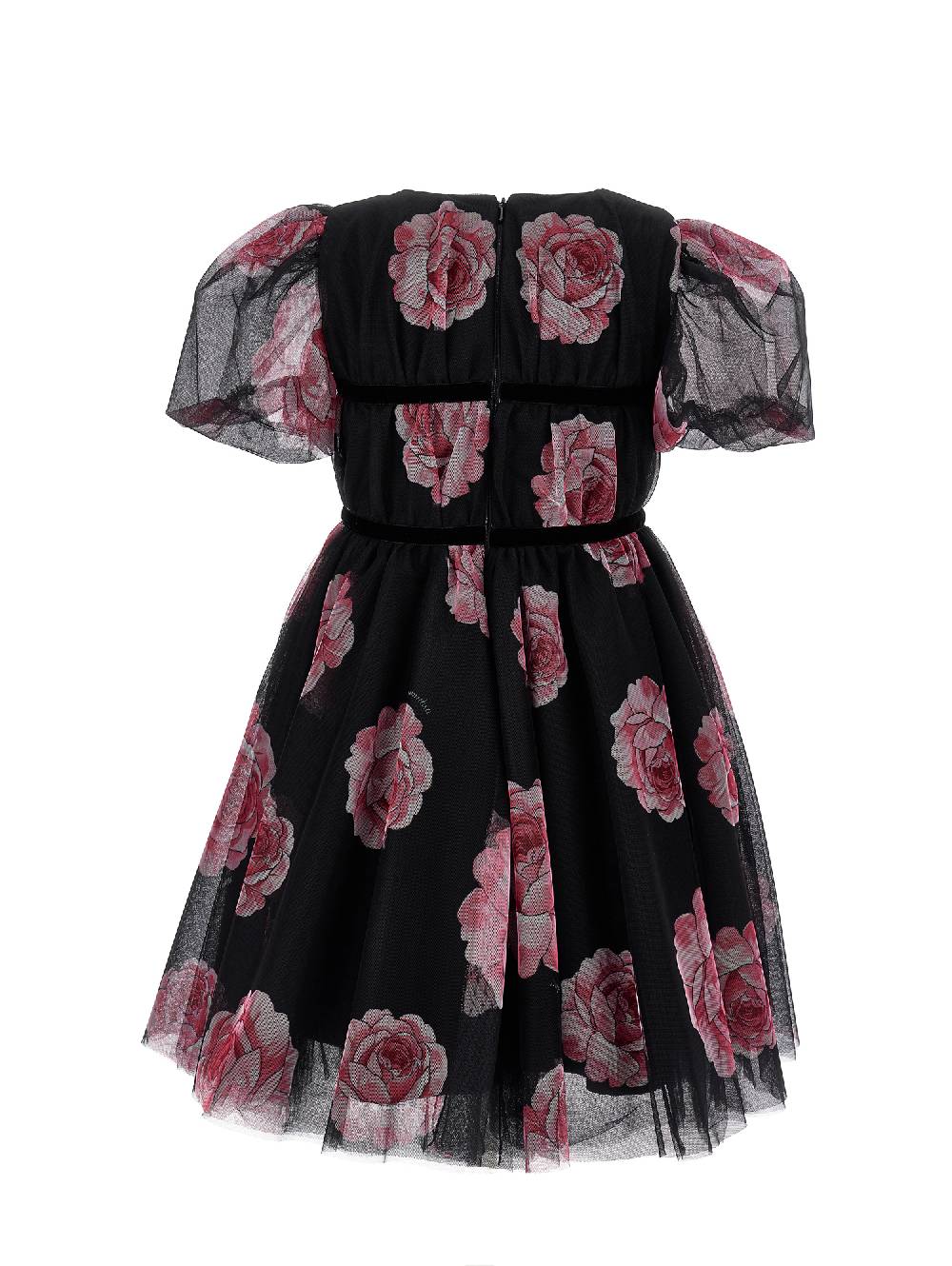 Monnalisa Abito Tulle E Rose