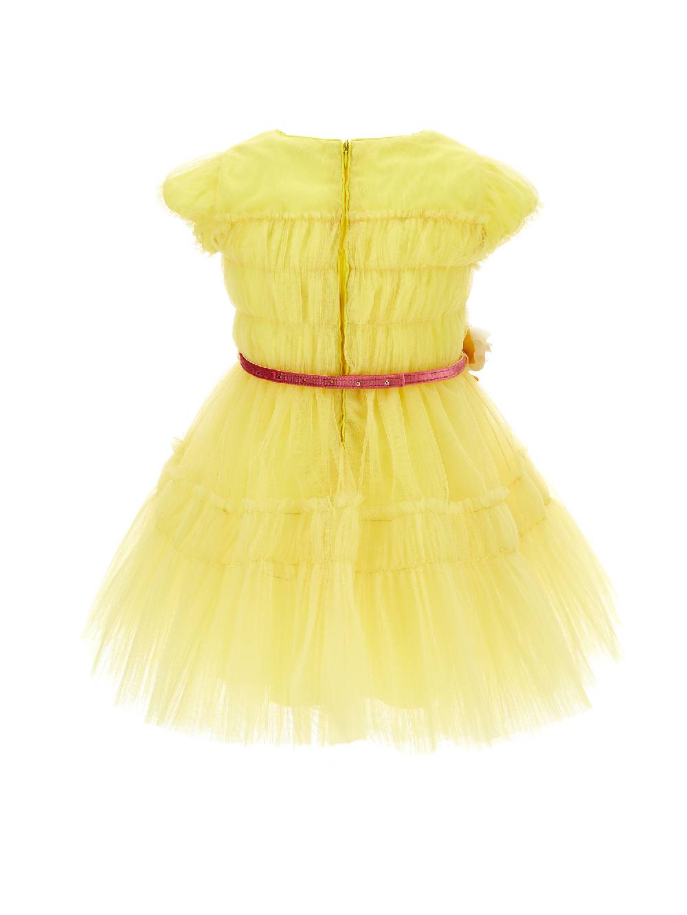Monnalisa Abito Tulle Increspato