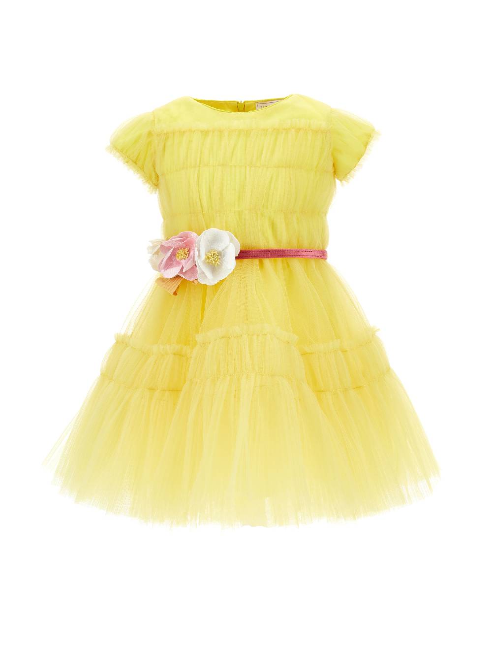 Monnalisa Abito tulle increspato