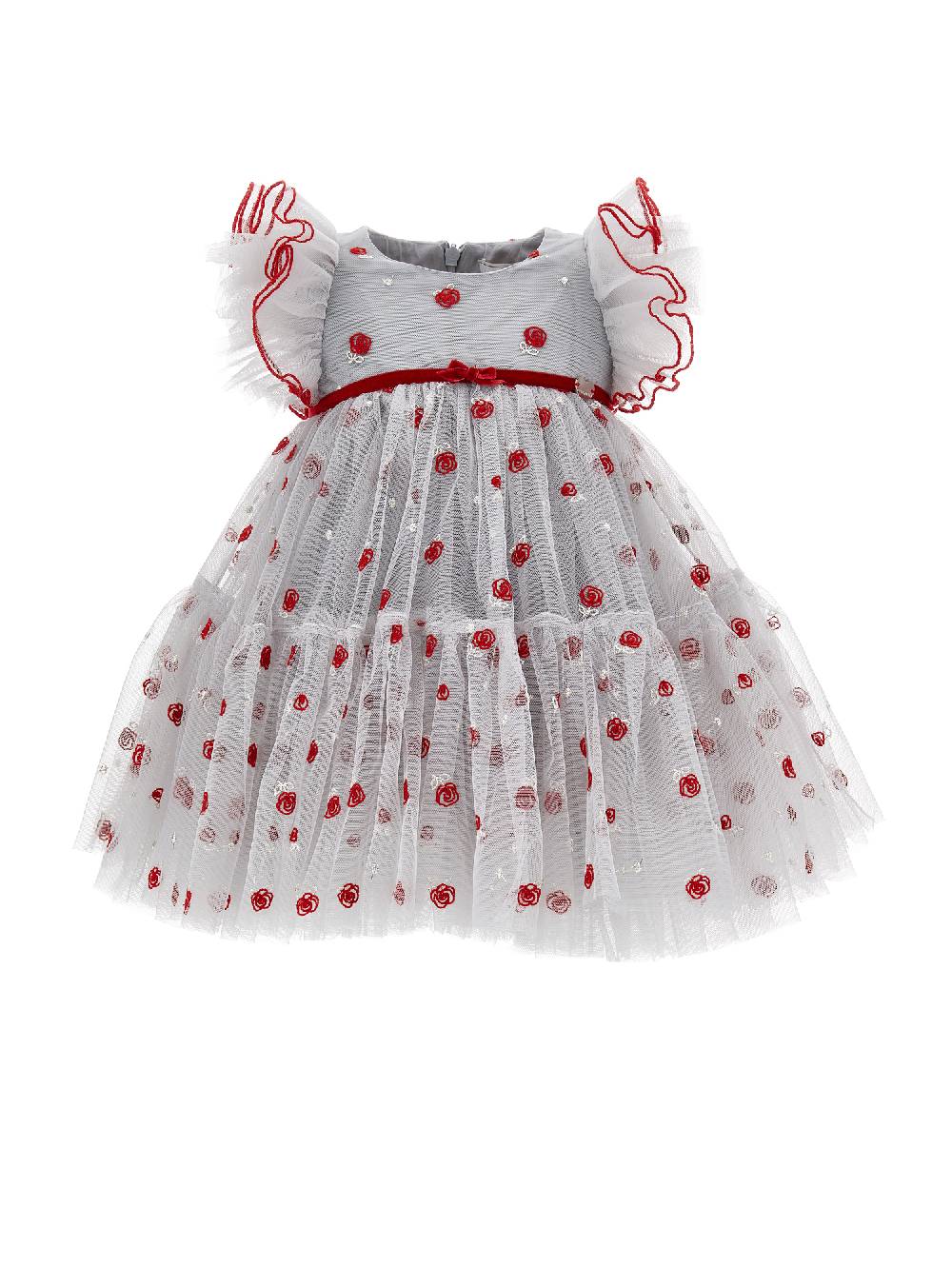 Monnalisa Abito tulle lurex