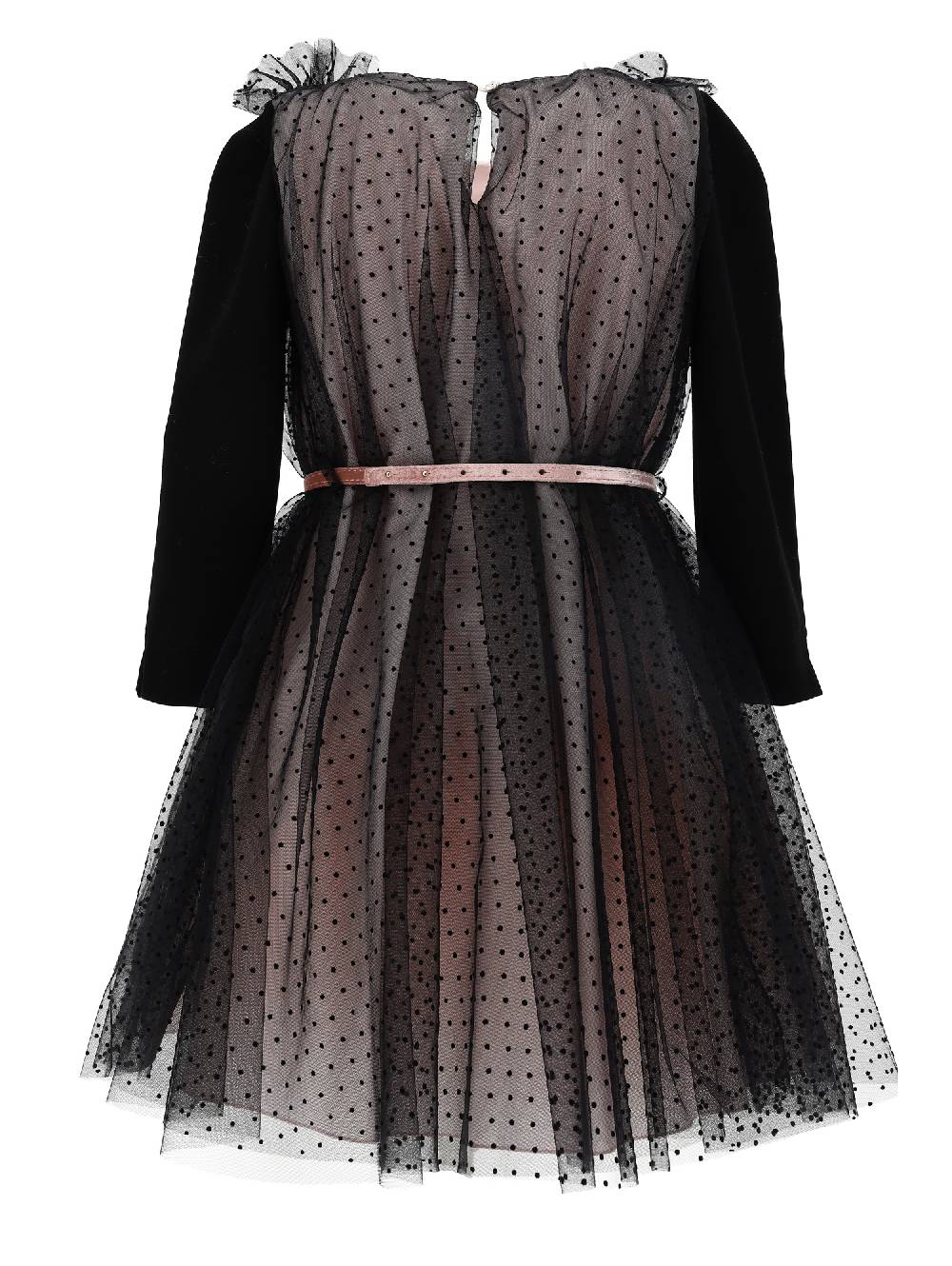 Monnalisa Abito Tulle Pois