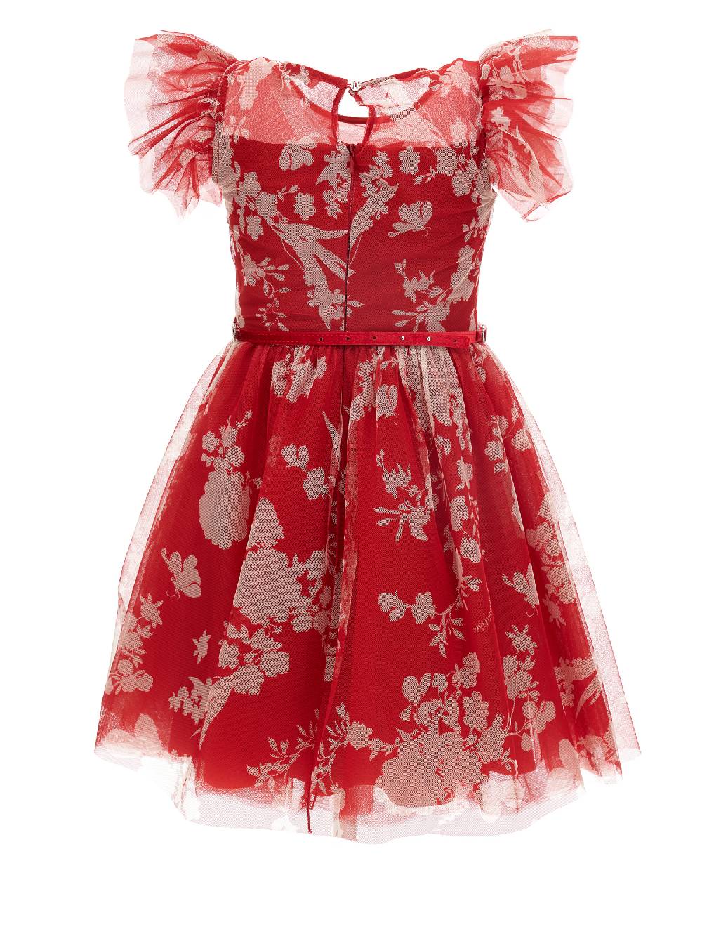 Monnalisa Abito Tulle Ramage