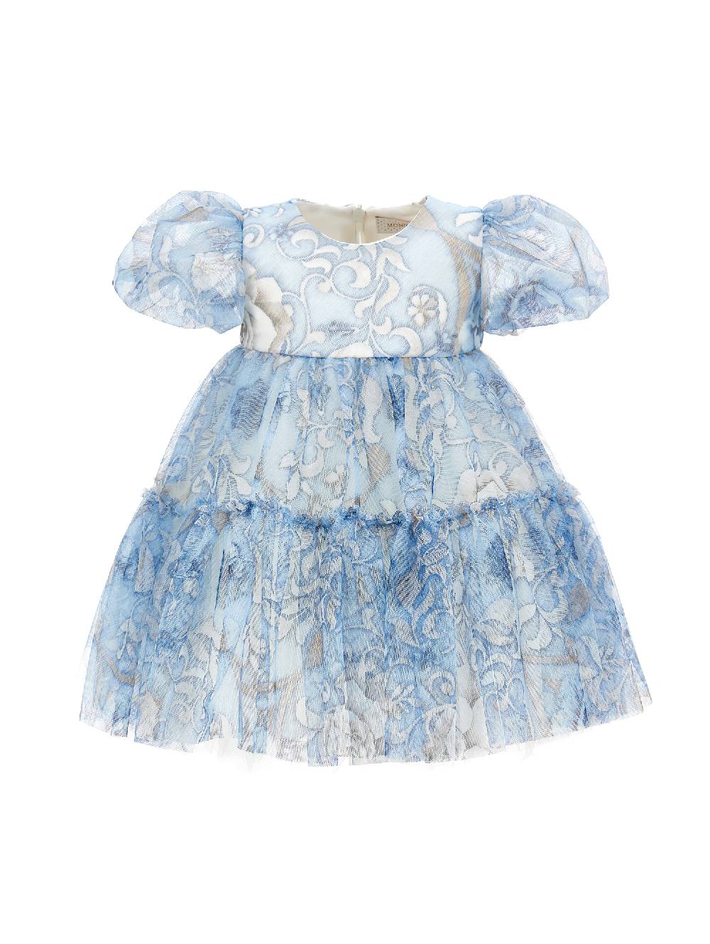 Monnalisa Abito tulle ramage