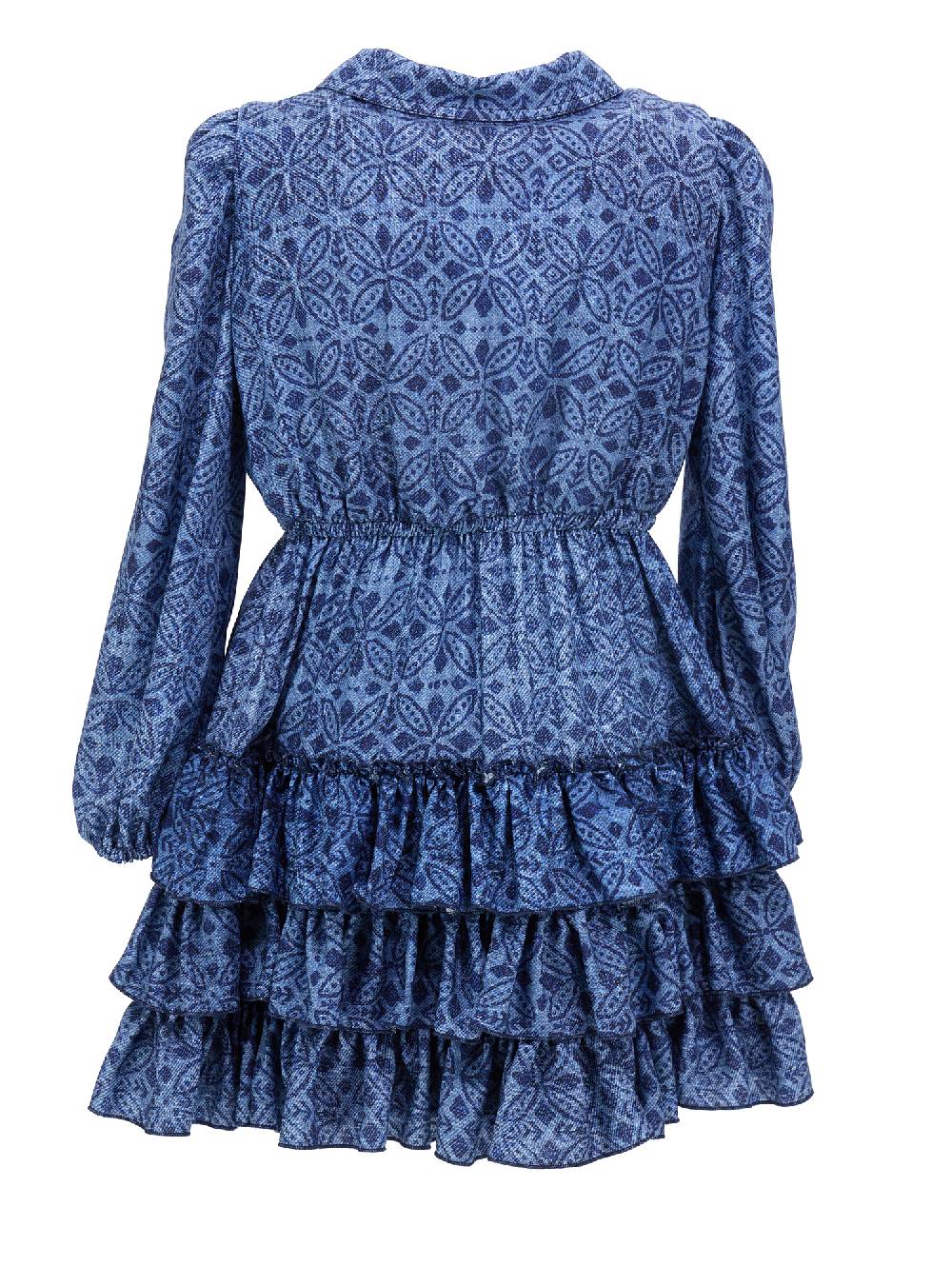 Monnalisa Abito Twill Chemisier