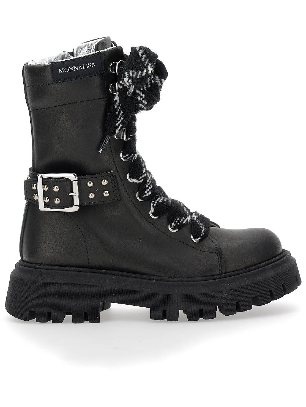 Monnalisa Anfibi pelle rock