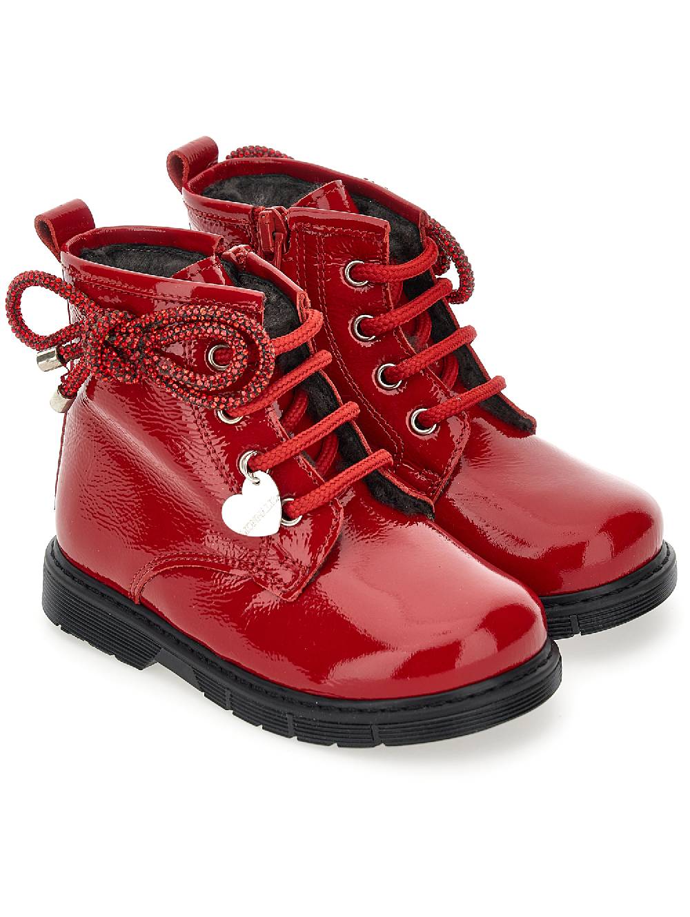 Monnalisa Ankle Boots Vernice Nappata