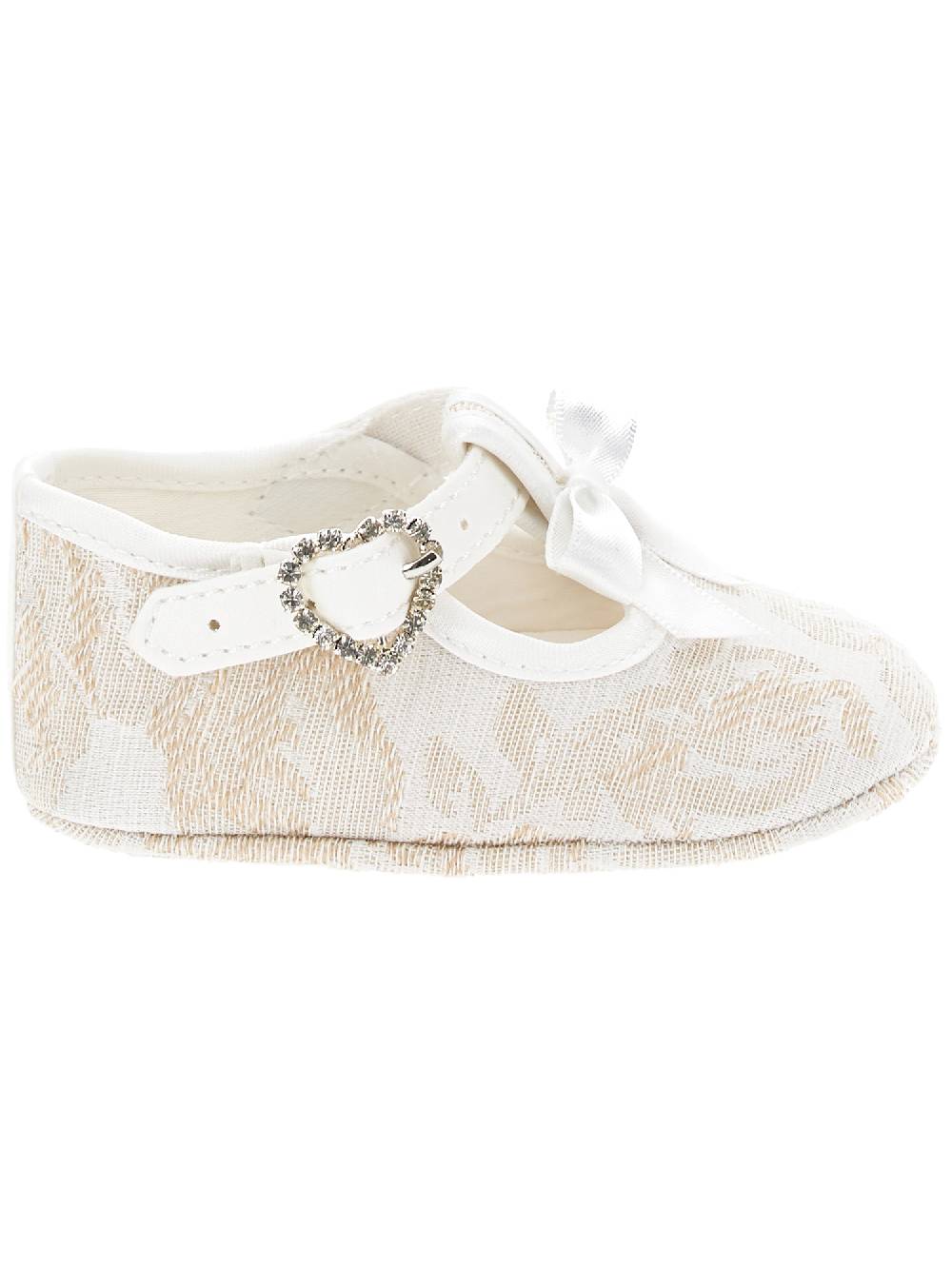 Monnalisa Babbucce broccato rosa