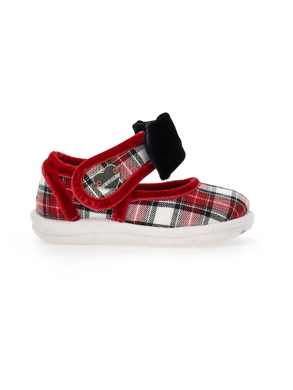 Monnalisa Ballerine tessuto tartan