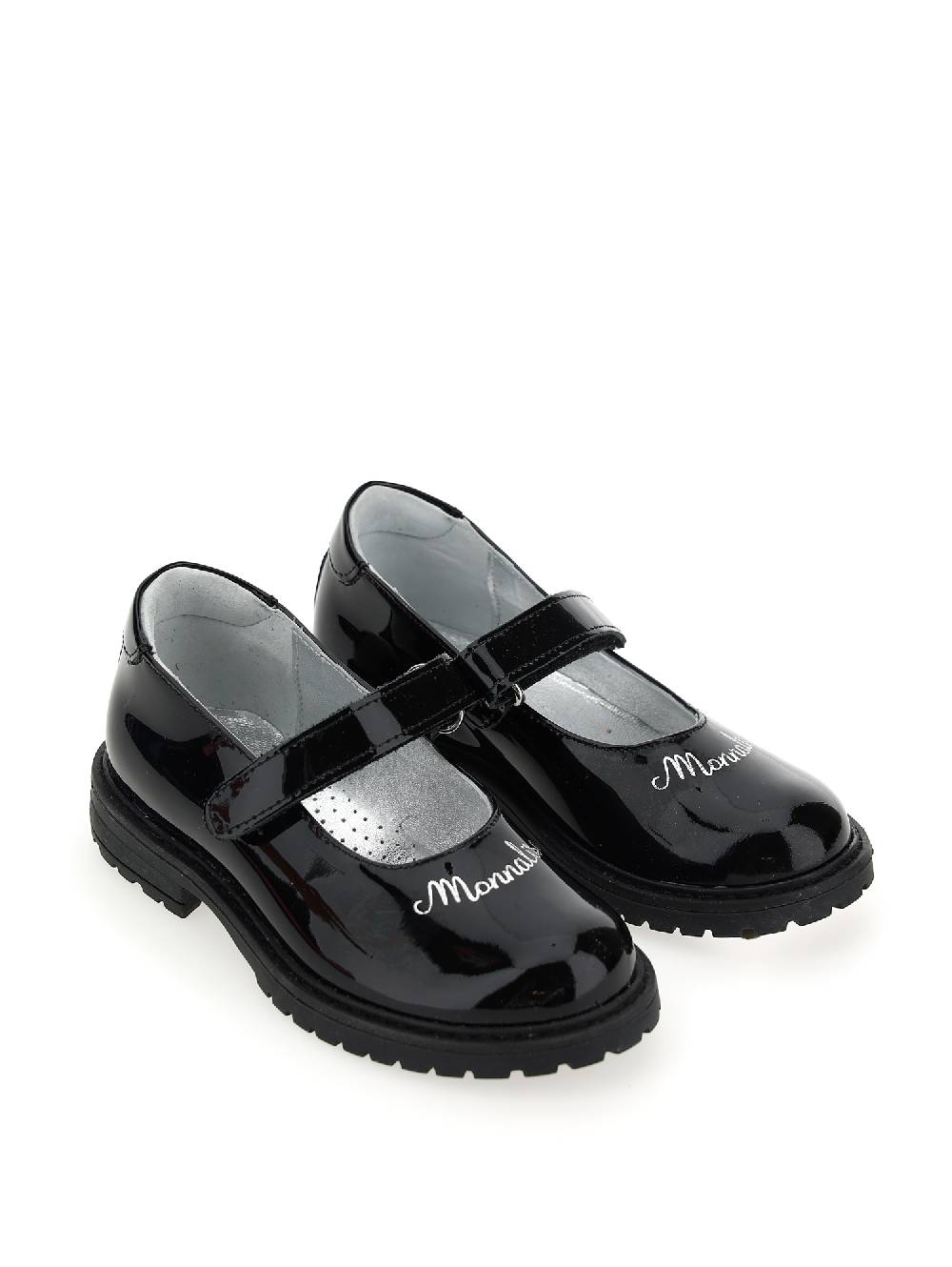 Monnalisa Ballerine Vernice Lucida Con Logo