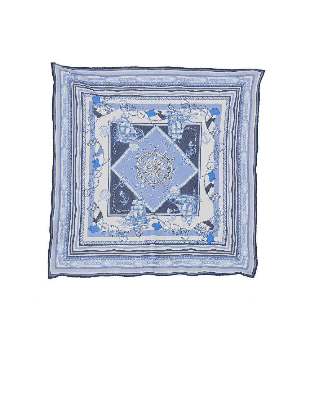 Monnalisa Bandana Viscosa Stampa Marine