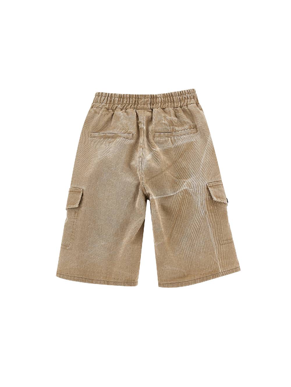 Monnalisa Bermuda Cargo Tela Delavé