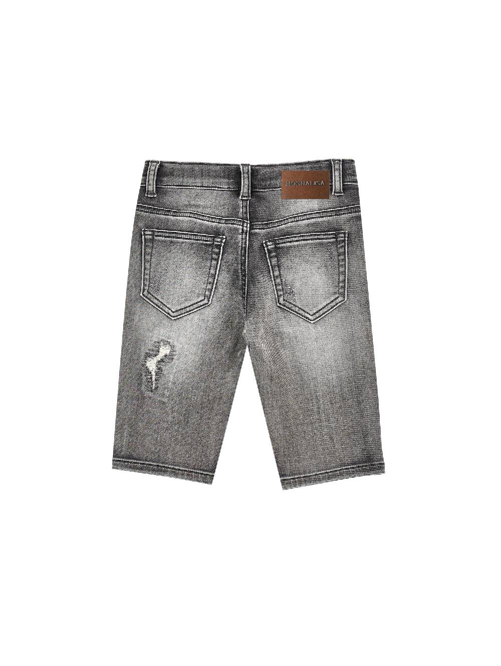 Monnalisa Bermuda Jeans Cinquetasche