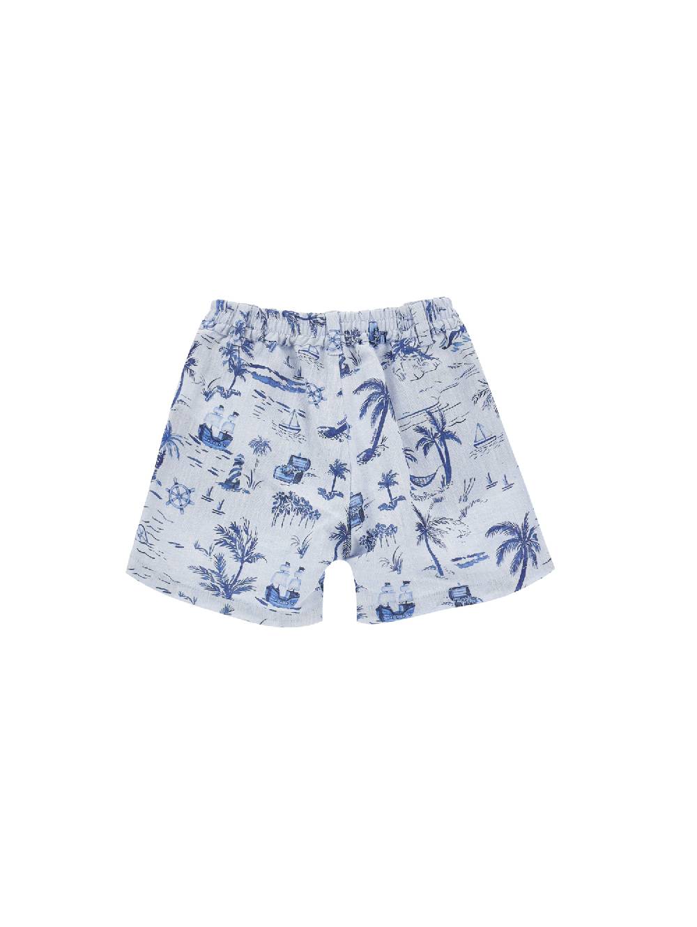 Monnalisa Bermuda Tela Marine