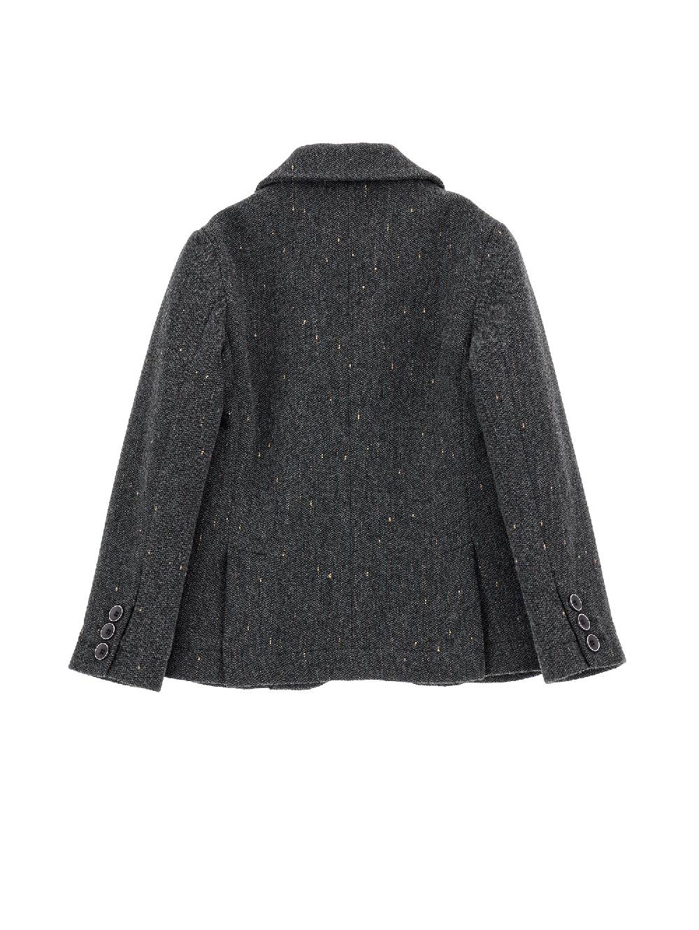 Monnalisa Blazer Spigato Due Bottoni