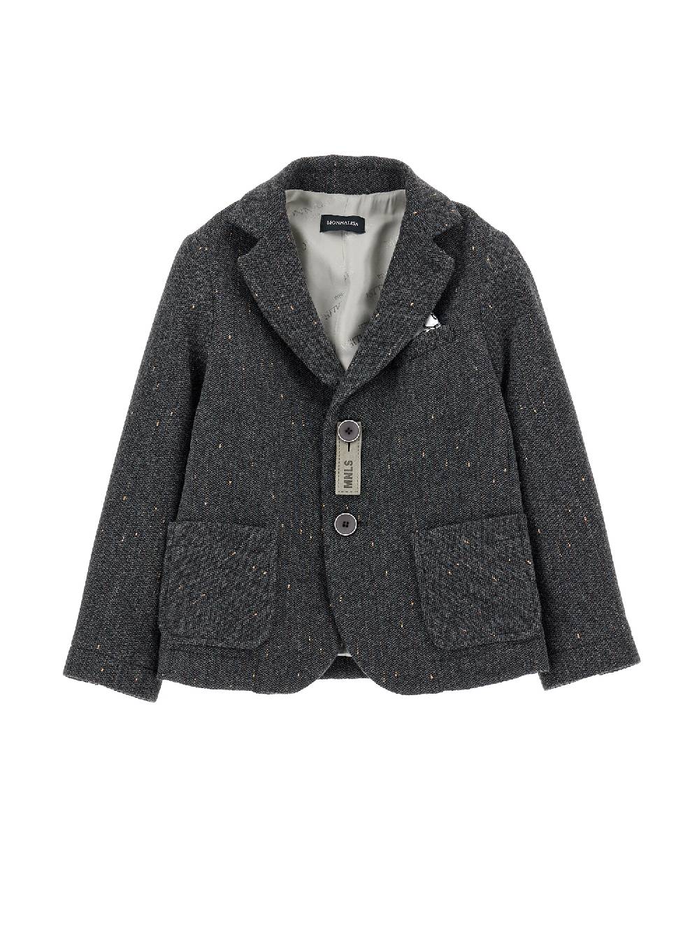 Monnalisa Blazer spigato due bottoni